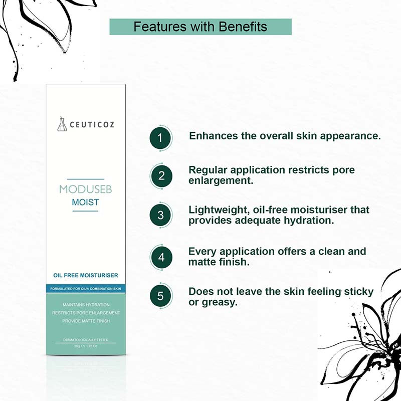 Moduseb Moist Moisturiser 50 gm