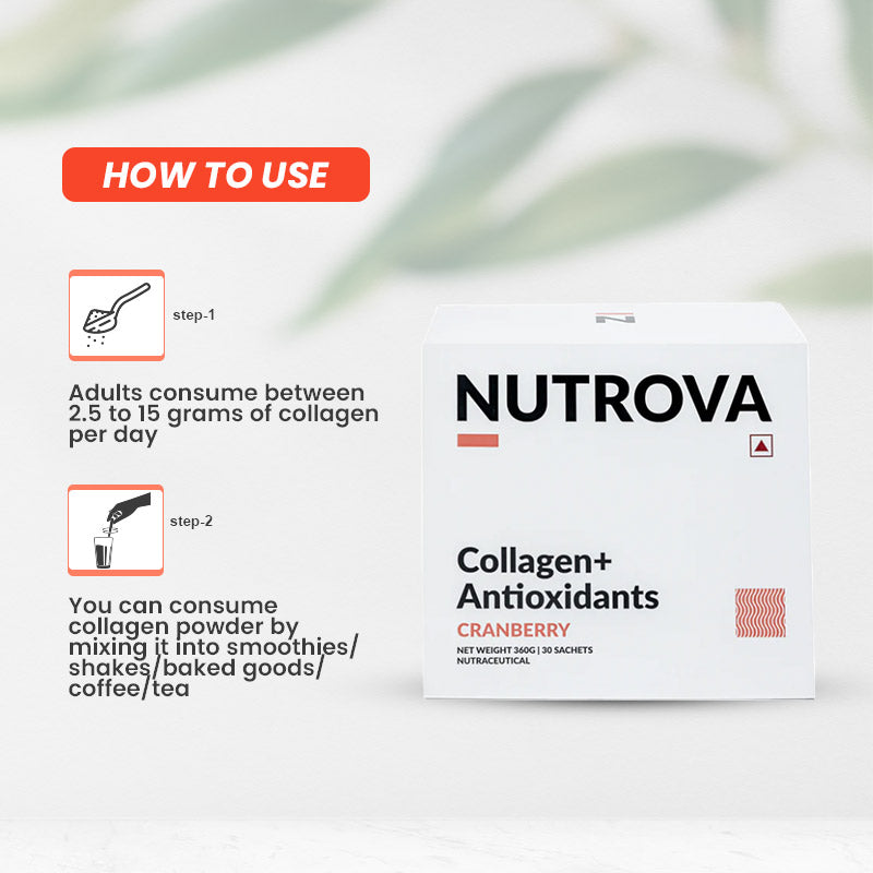 Nutrova Collagen + Antioxidants Zero Sugar 30Sachet