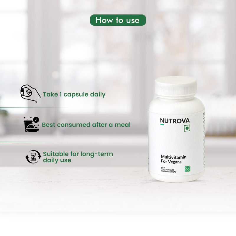 Nutrova Multivitamin for Vegan 60units