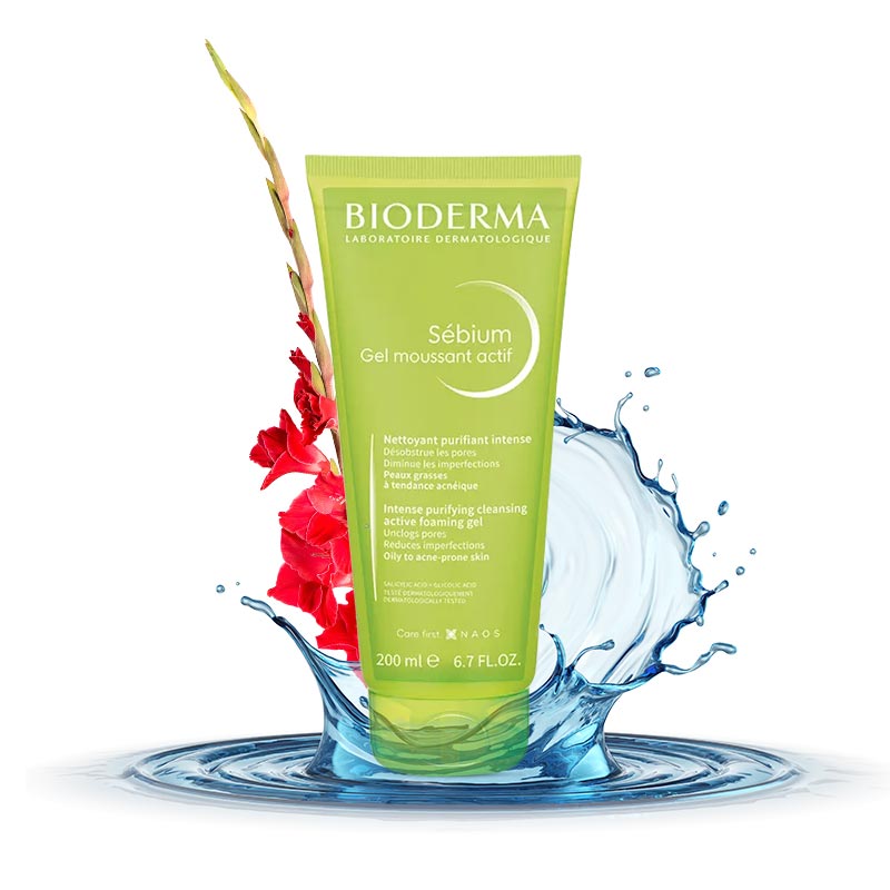 Bioderma Sebium Gel Moussant Actif 200 ml