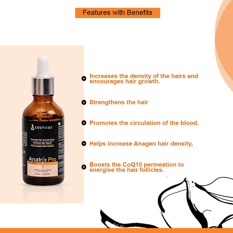 Ceuticoz Anatrix Pro Hair Serum 50 ml