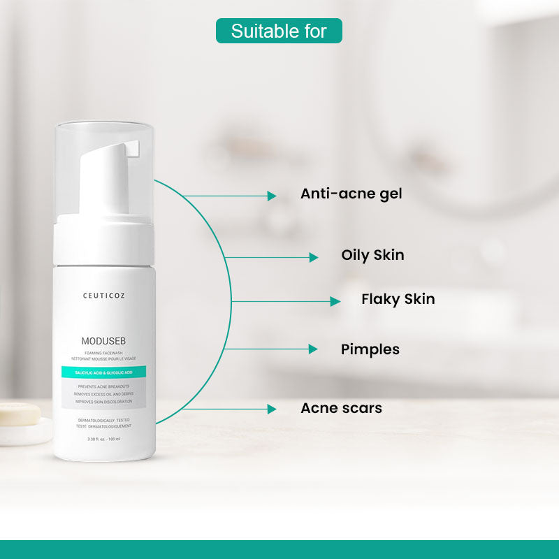Ceuticoz Moduseb Foaming Face Wash 100ml