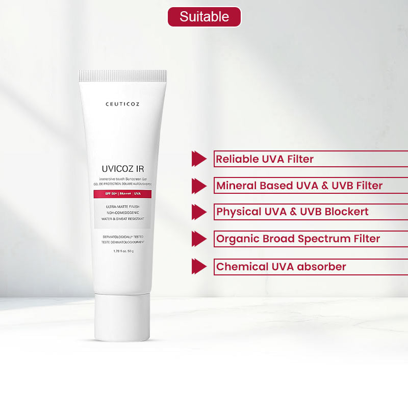 Ceuticoz Uvicoz IR Dry Touch Sunscreen Gel 50g