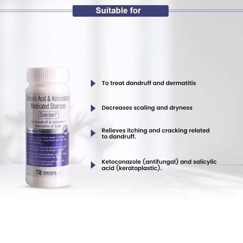 Regaliz Saldan Shampoo 100ml