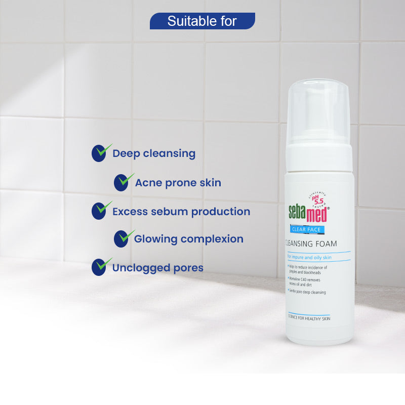 Sebamed Clear Face Cleansing Foam 50ml