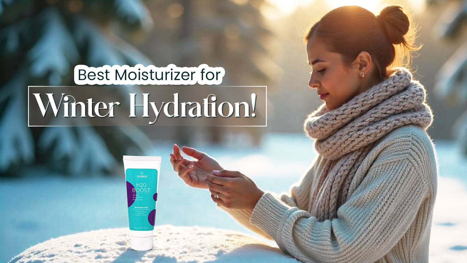 Phimedy's H2O Boost: Best Moisturizer for Winter Hydration!