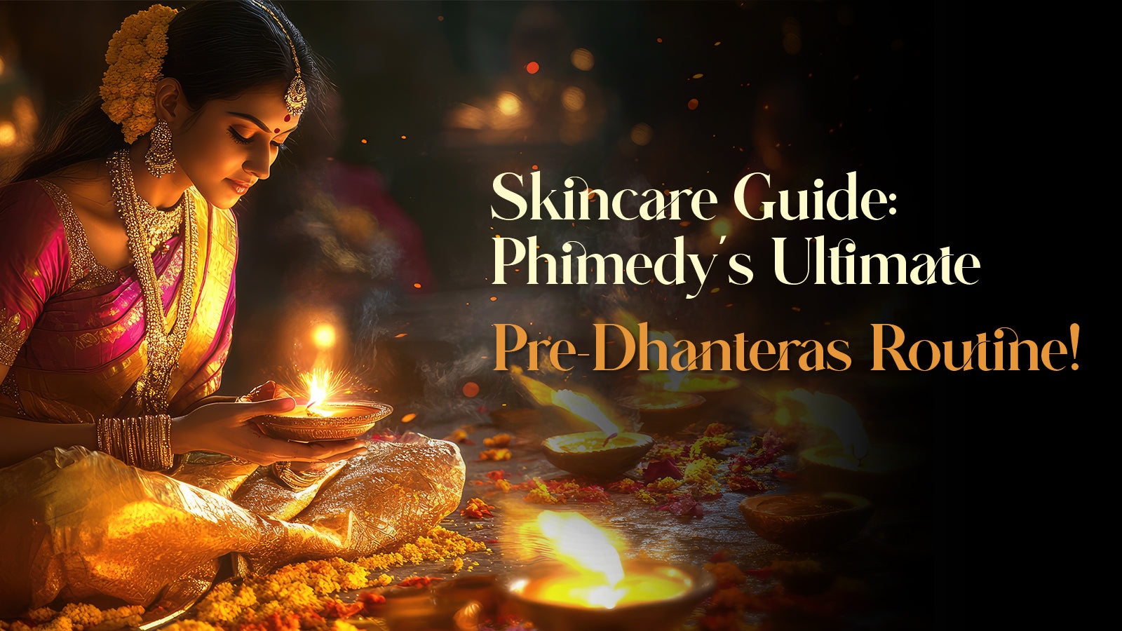 Skincare Guide: Phimedy's Ultimate Pre-Dhanteras Routine!