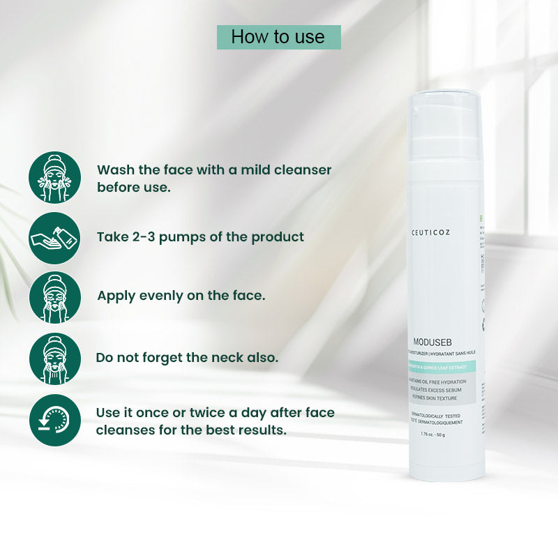Ceuticoz Moduseb Moist Moisturiser 50gm