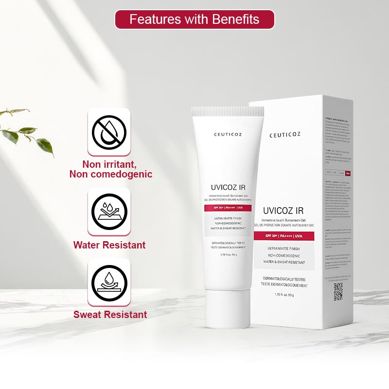 Ceuticoz Uvicoz IR Dry Touch Sunscreen Gel 50g