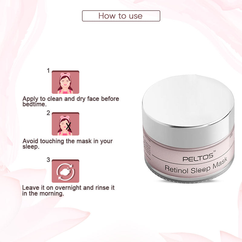 Peltos Retinol Sleep Mask