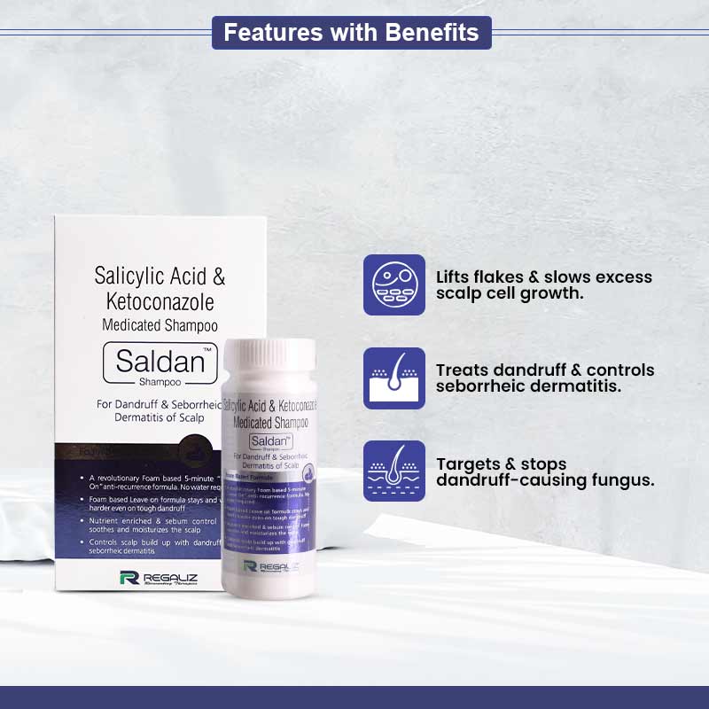 Regaliz Saldan Shampoo 100ml