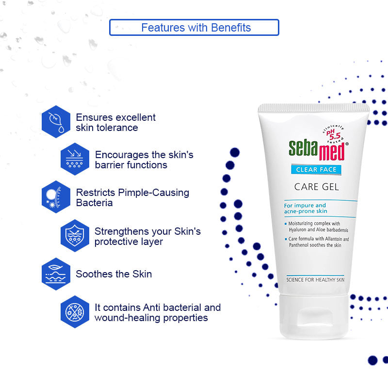 Sebamed Clear Face Care Gel 50 ml