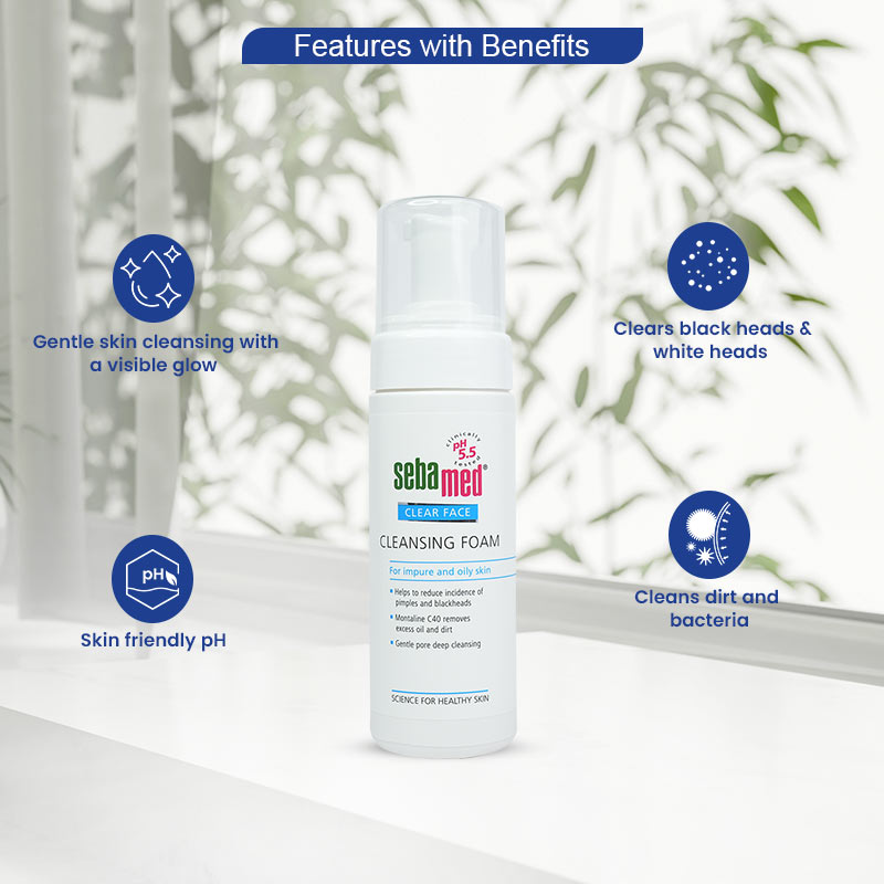 Sebamed Clear Face Cleansing Foam 50ml