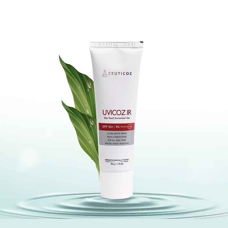 Uvicoz IR  Dry Touch Sunscreen Gel 50 gm