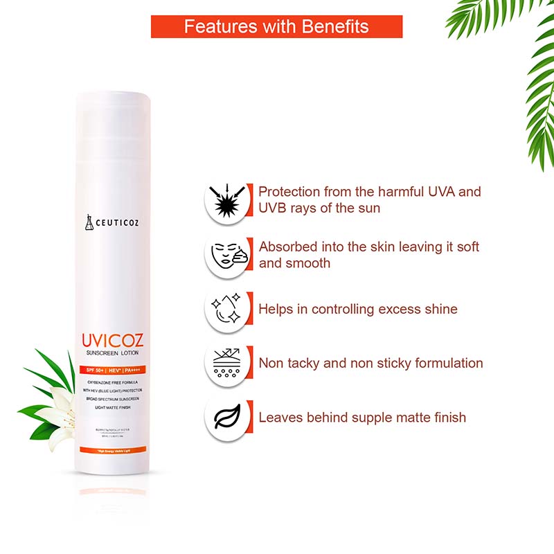 Uvicoz Sunscreen Lotion 50 ml