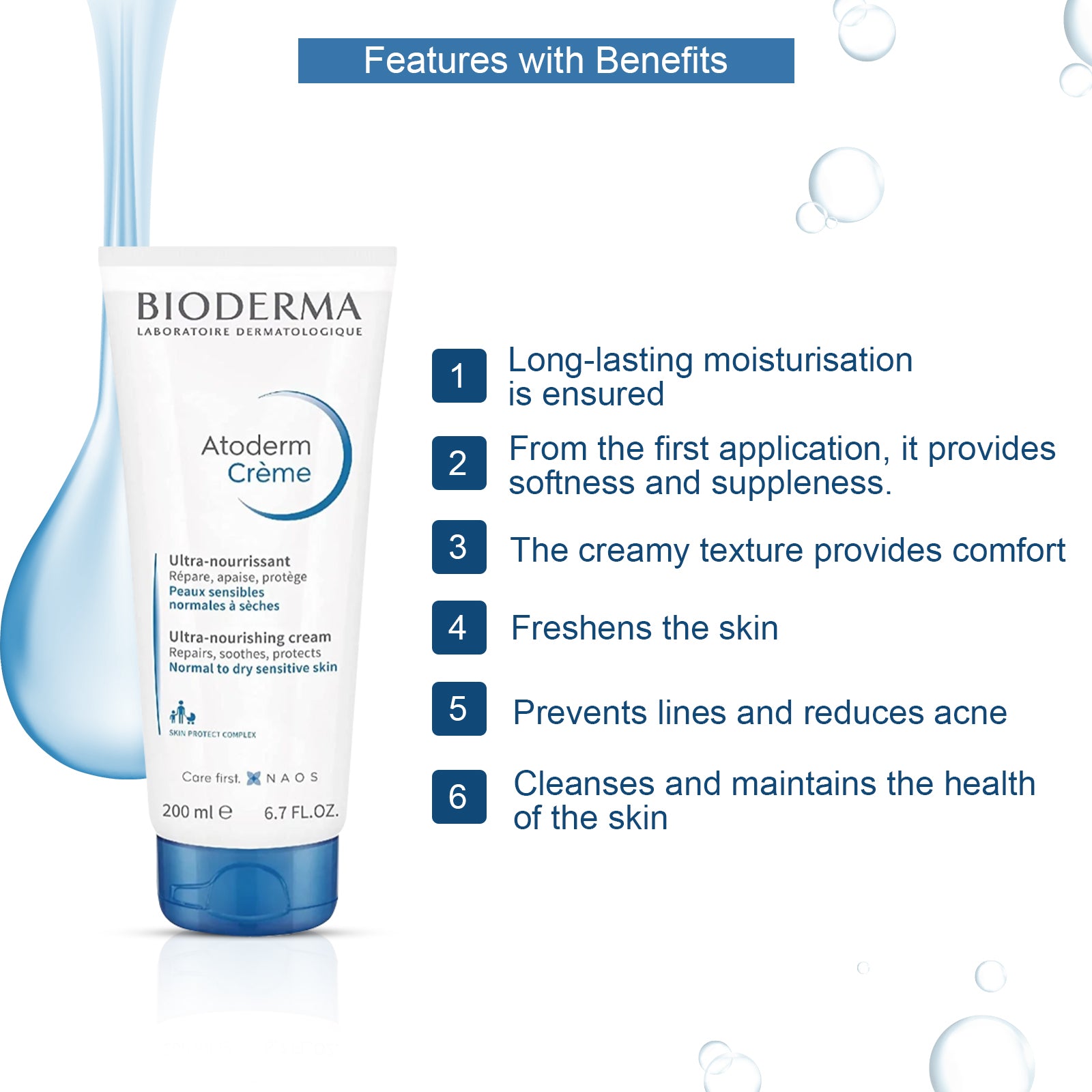 Bioderma Atoderm Creme 200 ml